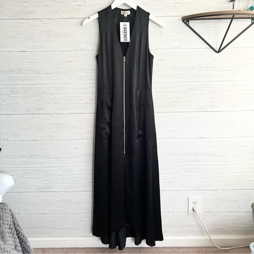 L’agence Black Dress with Pockets